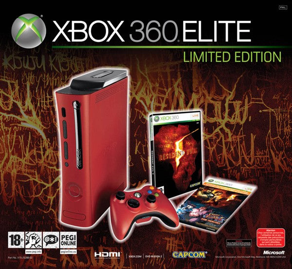 Xbox 360 Elite Resident Evil 5 Version (Xbox 360)