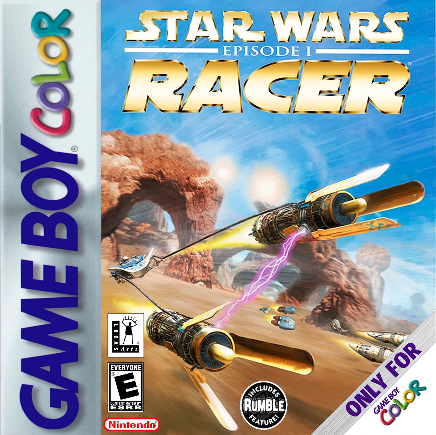 Star Wars Episodio 1 Corredor (Gameboy Color)