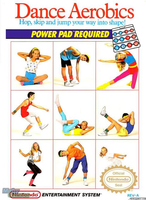 J2Games.com | Dance Aerobics With Power Pad (Nintendo NES) (Pre-Played - Accessory).