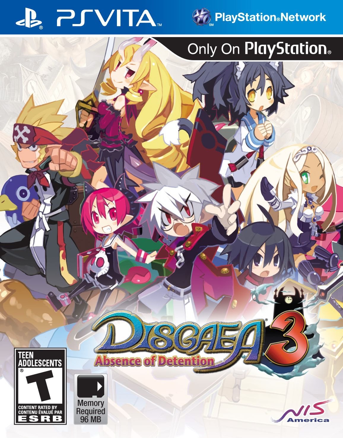 J2Games.com | Disgaea 3 Absence of Detention (PlayStation Vita) (Pre-Played).