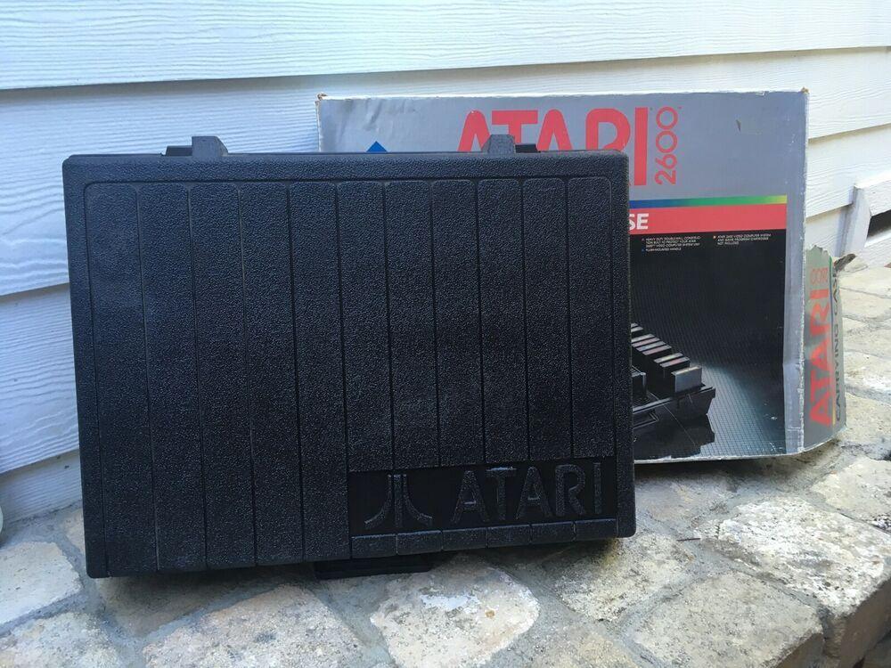 J2Games.com | Atari 2600 Black Hard Shell Carrying Case (Atari 2600) (Pre-Owned - See Details).