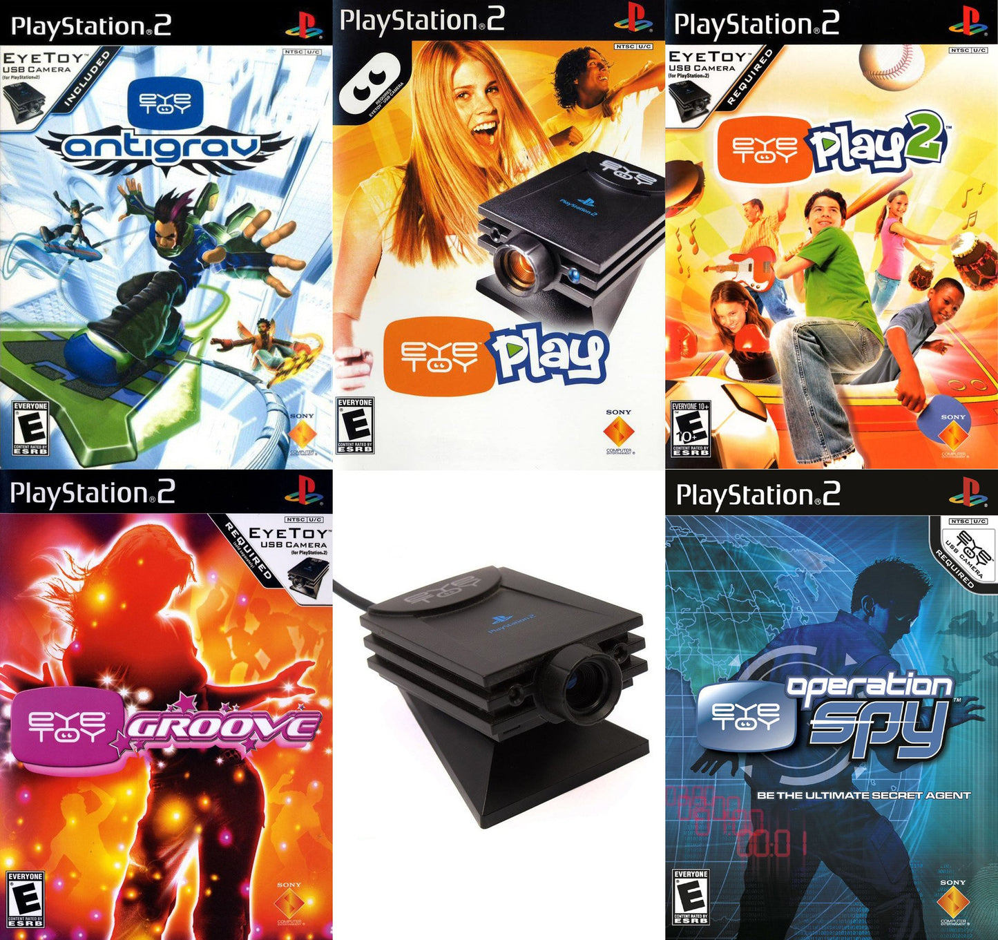 J2Games.com | Eyetoy Camera Bundle (Playstation 2) (Pre-Played - Game Only).