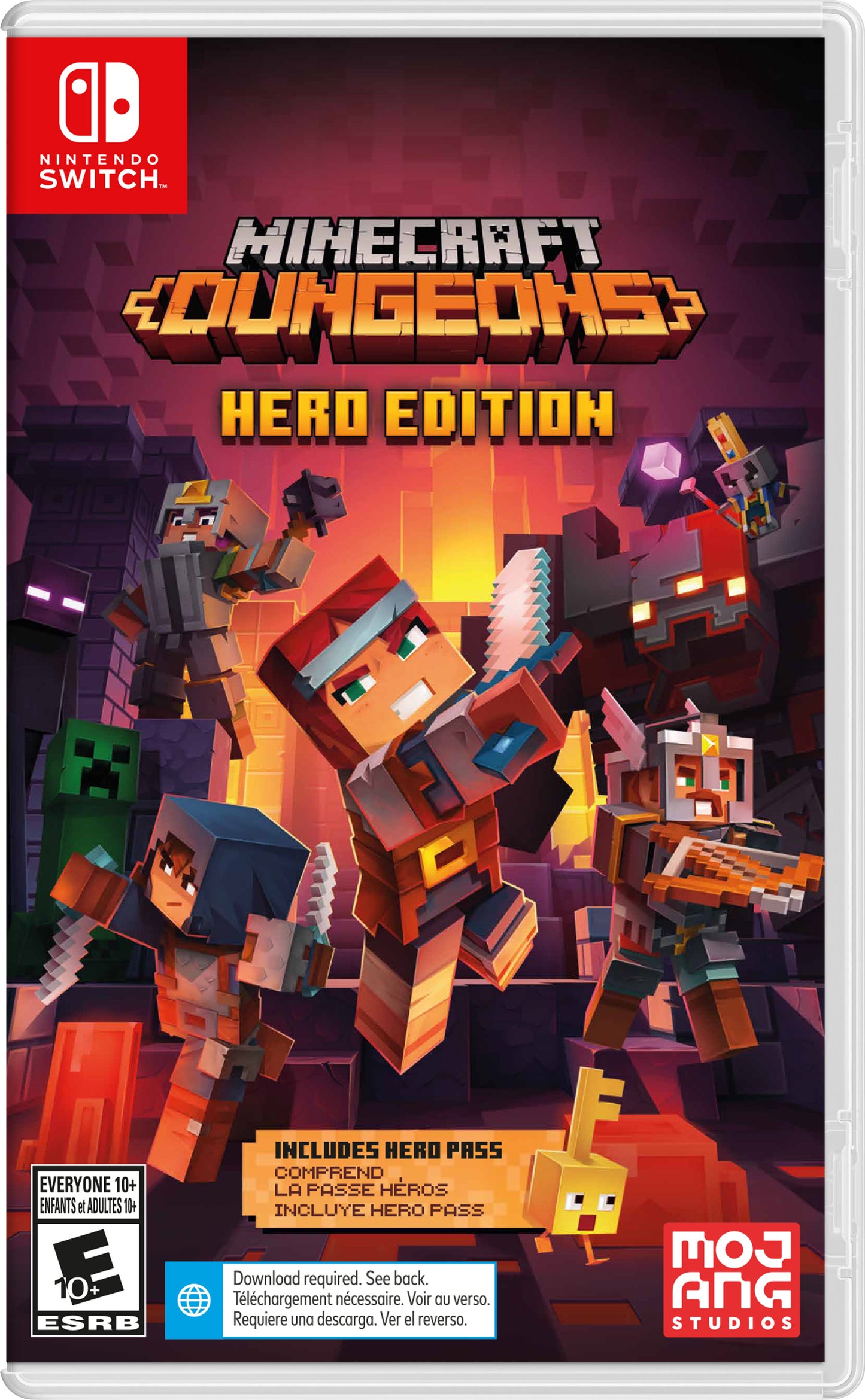 J2Games.com | Minecraft Dungeons Hero Edition (Nintendo Switch) (Brand New).