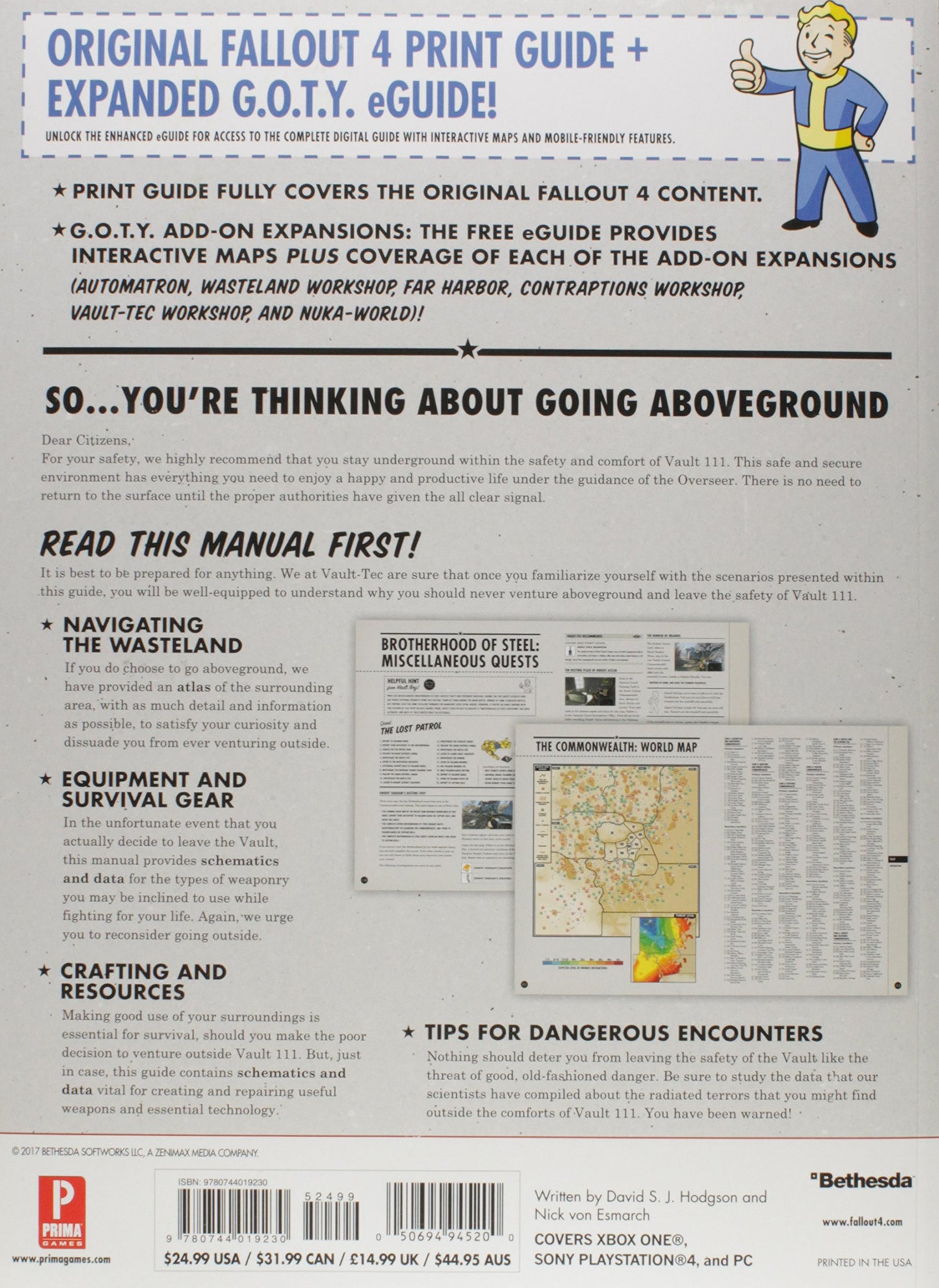 Prima Games: Fallout 4 Game of the Year Edition Strategy Guide (Books)