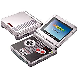 Pantalla Gameboy Advance SP IPSV2 modificada personalizada Edición NES (Gameboy Advance)