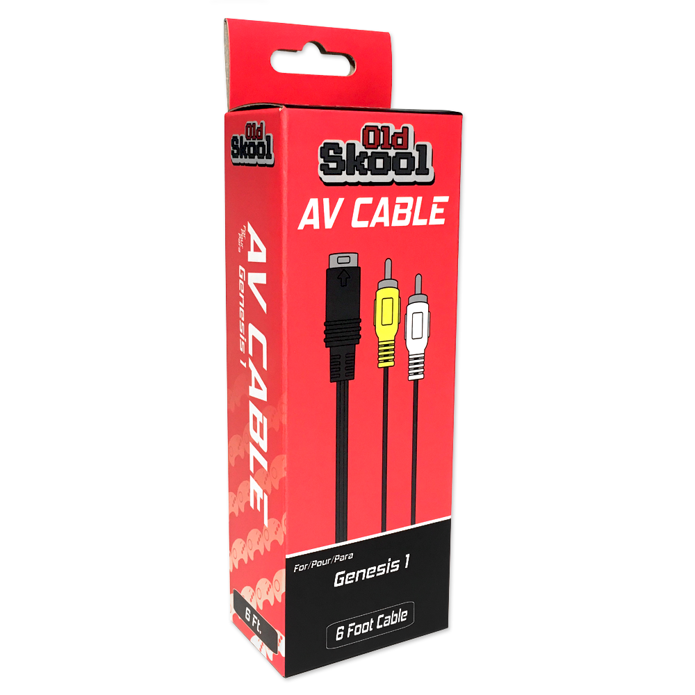 J2Games.com | Genisis Model 1 AV Cable (Old Skool) (Brand New).