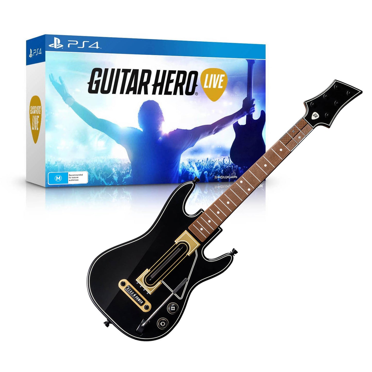 Guitar Hero Live con guitarra (Playstation 4)