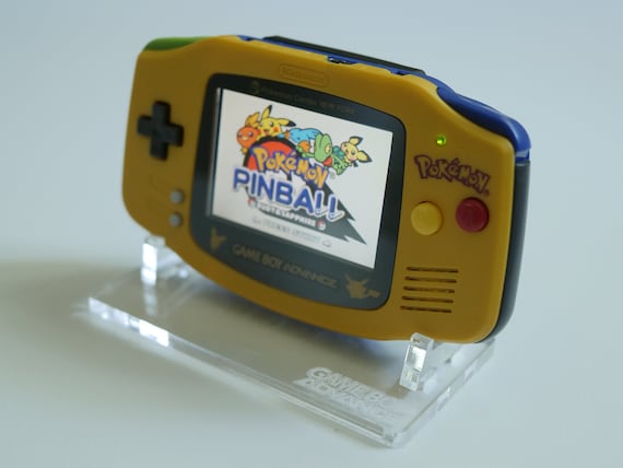 Custom Modded Gameboy Advance Pikachu Console (Gameboy Advance)