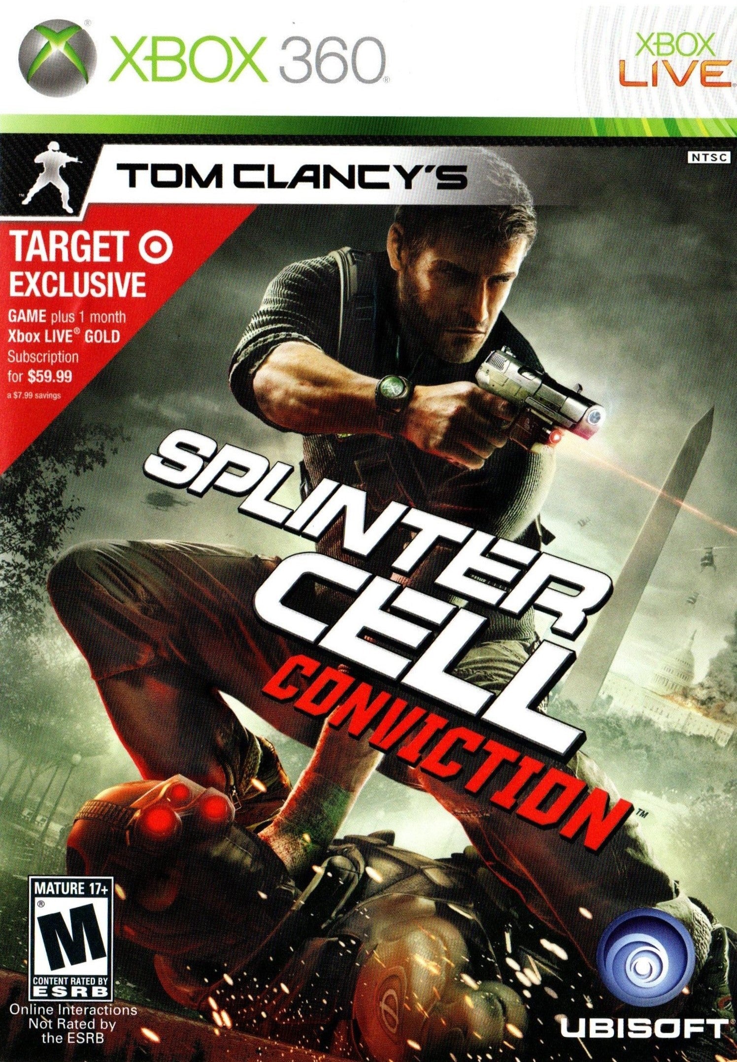 XBOX 360  Tom Clancy's Splinter Cell: Conviction [PRE-OWNED
