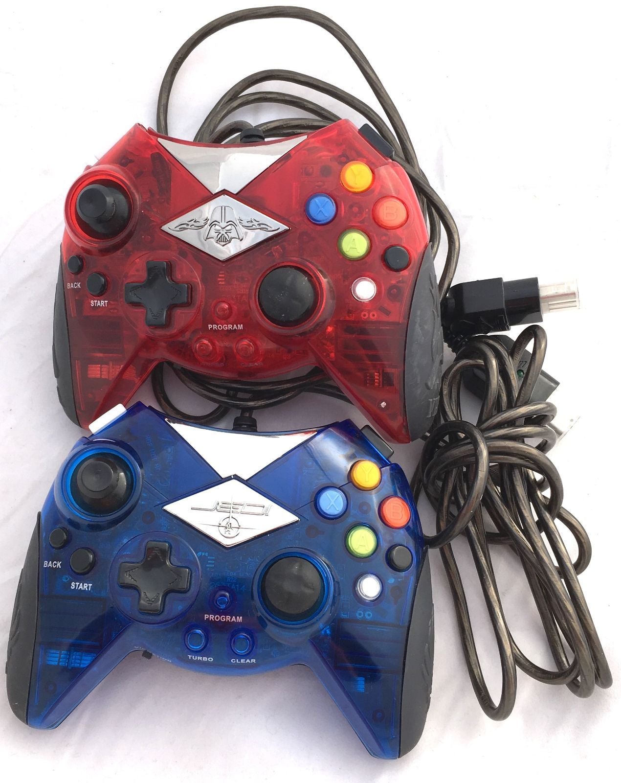 J2Games.com | Original Xbox Blue Jedi Controller (Xbox) (Pre-Played - Game Only).