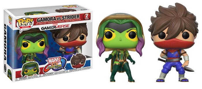 J2Games.com | POP! Games: Marvel vs Capcom Infinite 2PK - Gamora vs Strider (Toys) (Brand New).