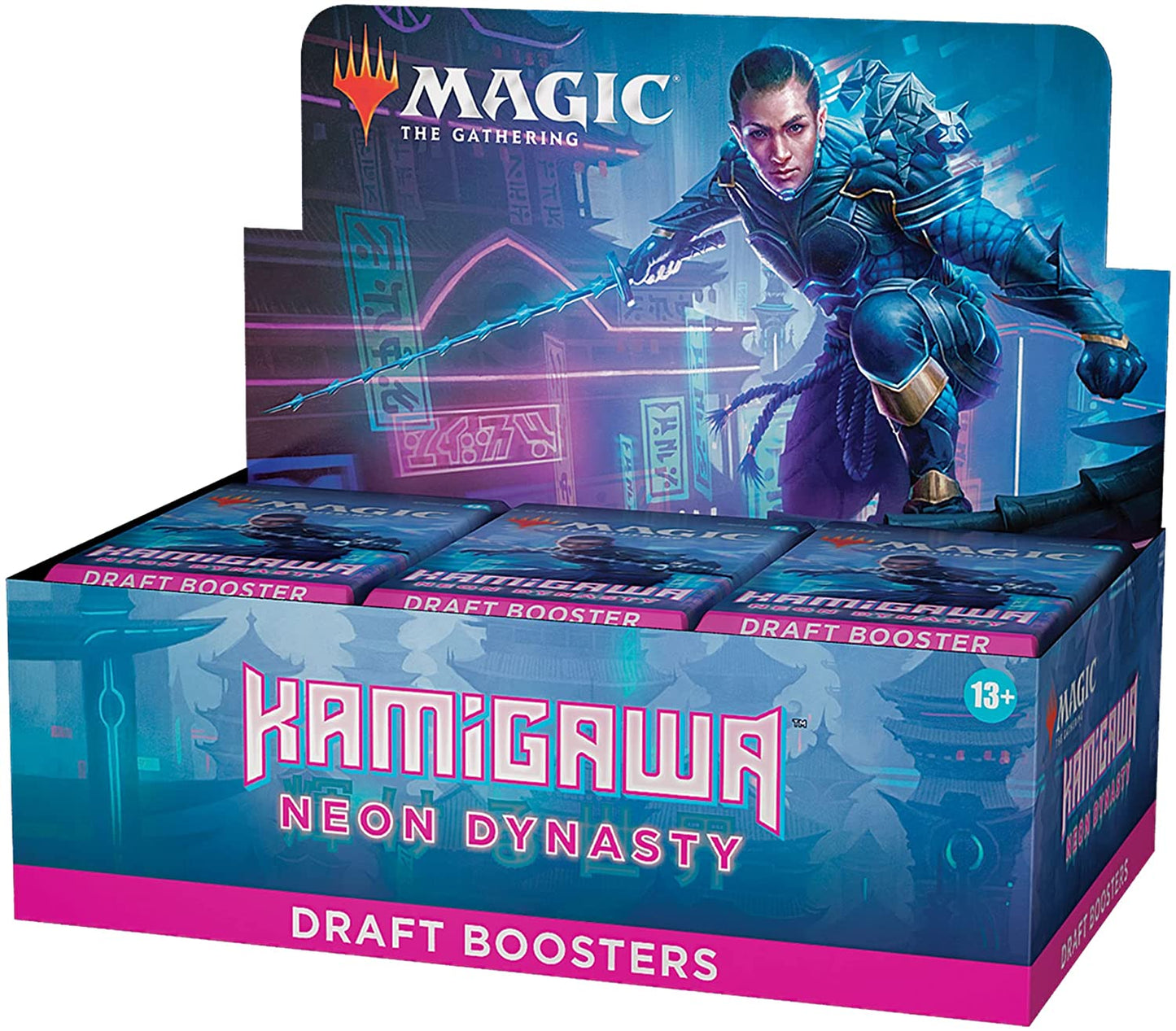 Magic The Gathering: Kamigawa Neon Dynasty Draft Booster Pack (MTG)
