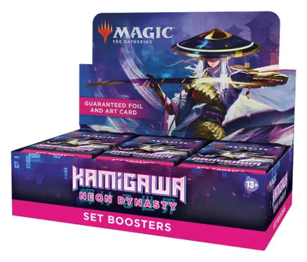 Magic The Gathering: Paquete de refuerzo del set Kamigawa Neon Dynasty (MTG)