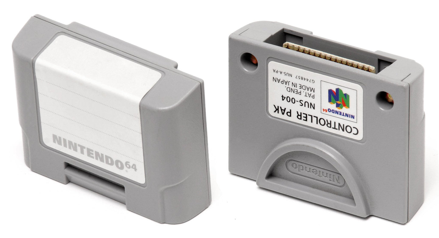 J2Games.com | Nintendo Controller Pak (Nintendo 64) (Pre-Played - Game Accessory).