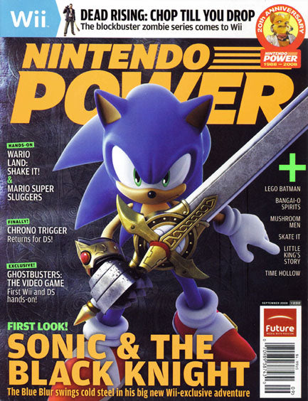 Nintendo Power Septiembre de 2008 Vol 232 (Libros)