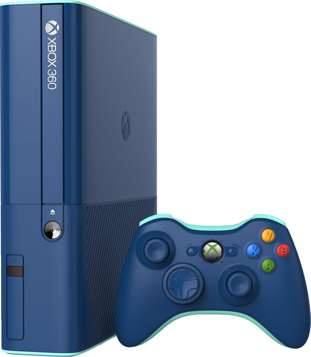 Xbox 360 E Special Edition Blue/Teal 500GB Console [European Xbox 360 E Special Edition Blue/Teal 500GB Console [European