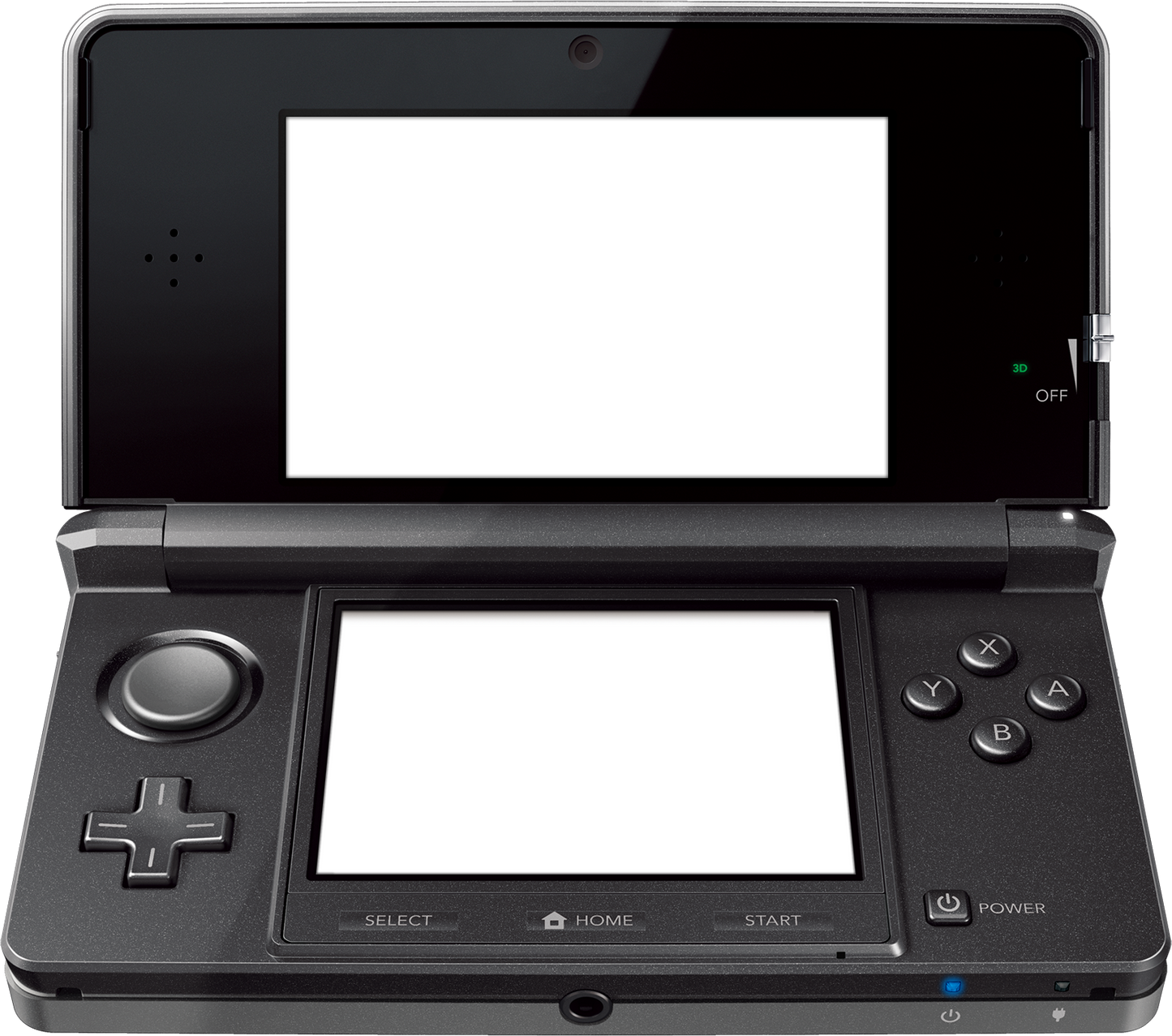 J2Games.com | Nintendo 3DS Cosmo Black (Nintendo 3DS) (Pre-Played - Game System).