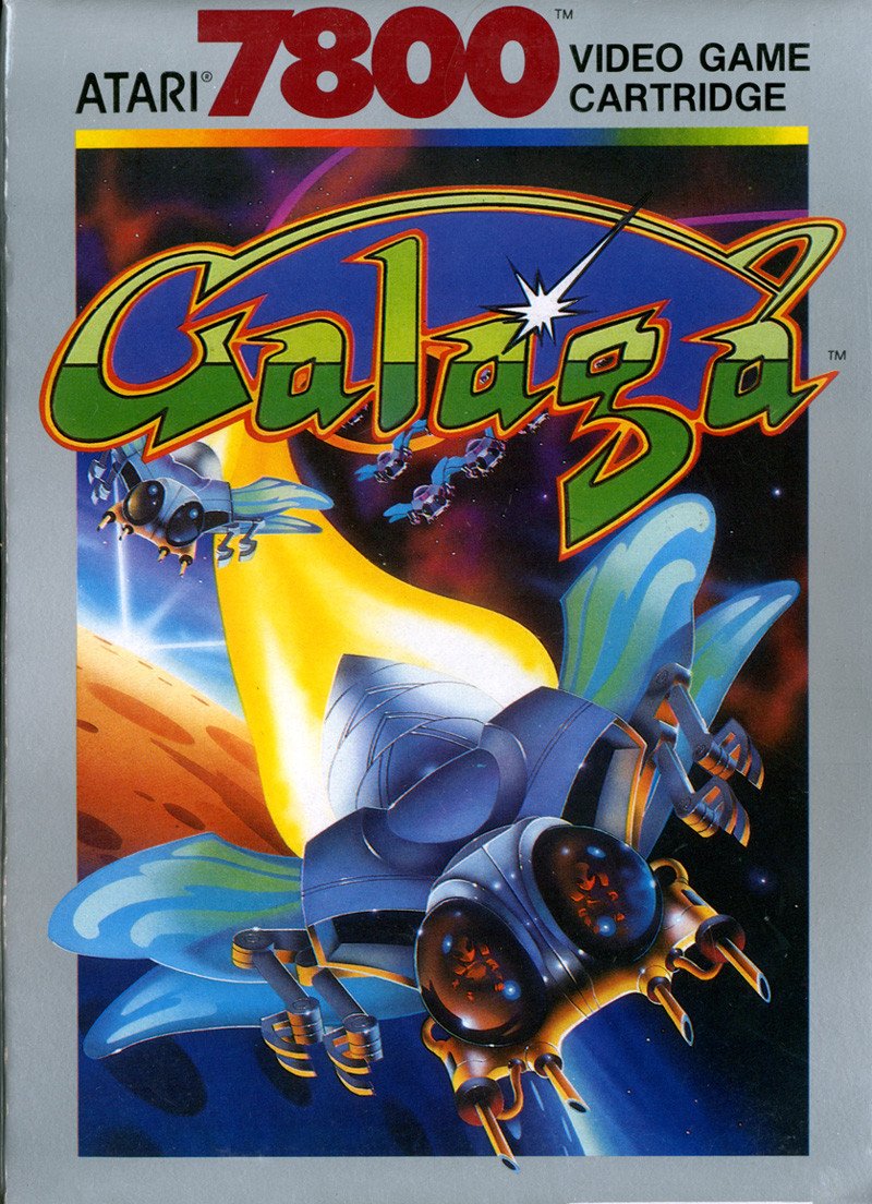 J2Games.com | Galaga (Atari 7800) (Pre-Played - Game Only).