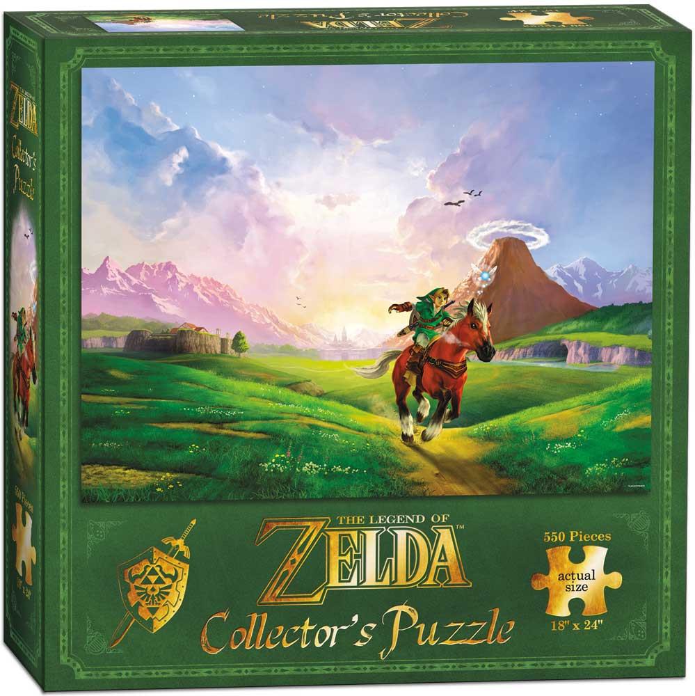 J2Games.com | The Legend of Zelda Link's Ride 550 Piece Puzzle (USAopoly) (Brand New).