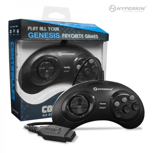 J2Games.com | Sega Genesis GN6 Controller (Hyperkin) (Brand New).