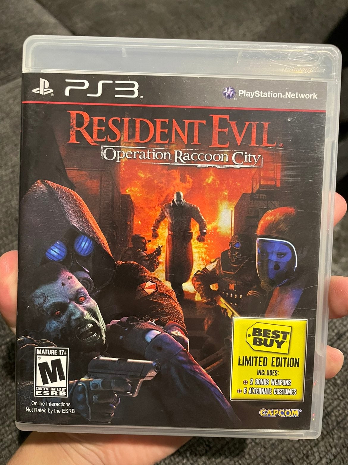 Resident Evil: Operación Raccoon City Best Buy Edición limitada (Playstation 3)