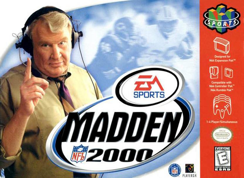 J2Games.com | Madden 2000 Football (Nintendo 64) (Pre-Played - Game Only).