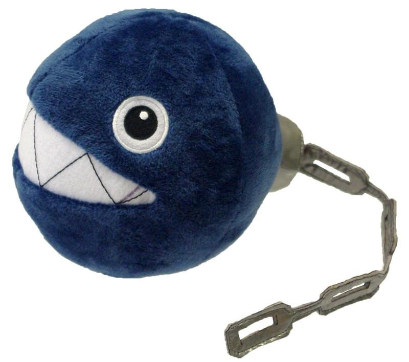 J2Games.com | Nintendo Plush 6-inch Chain Chomp (Brand New).