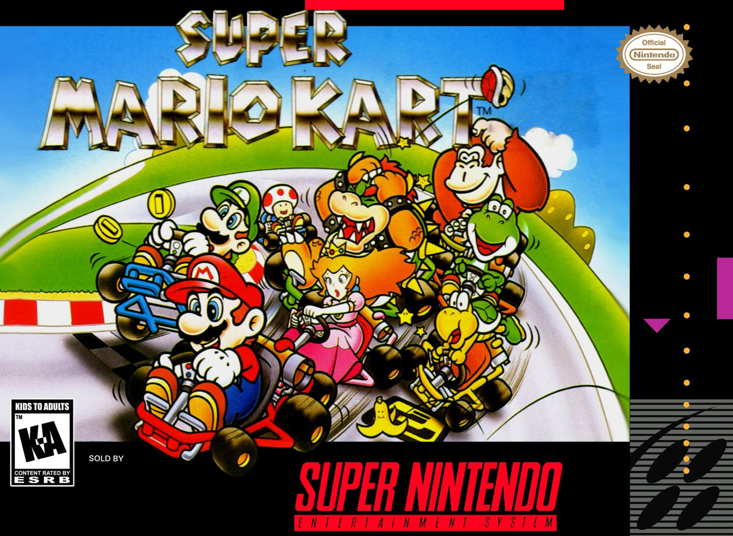 J2Games.com | Super Mario Kart (Super Nintendo) (Pre-Played - Game Only).