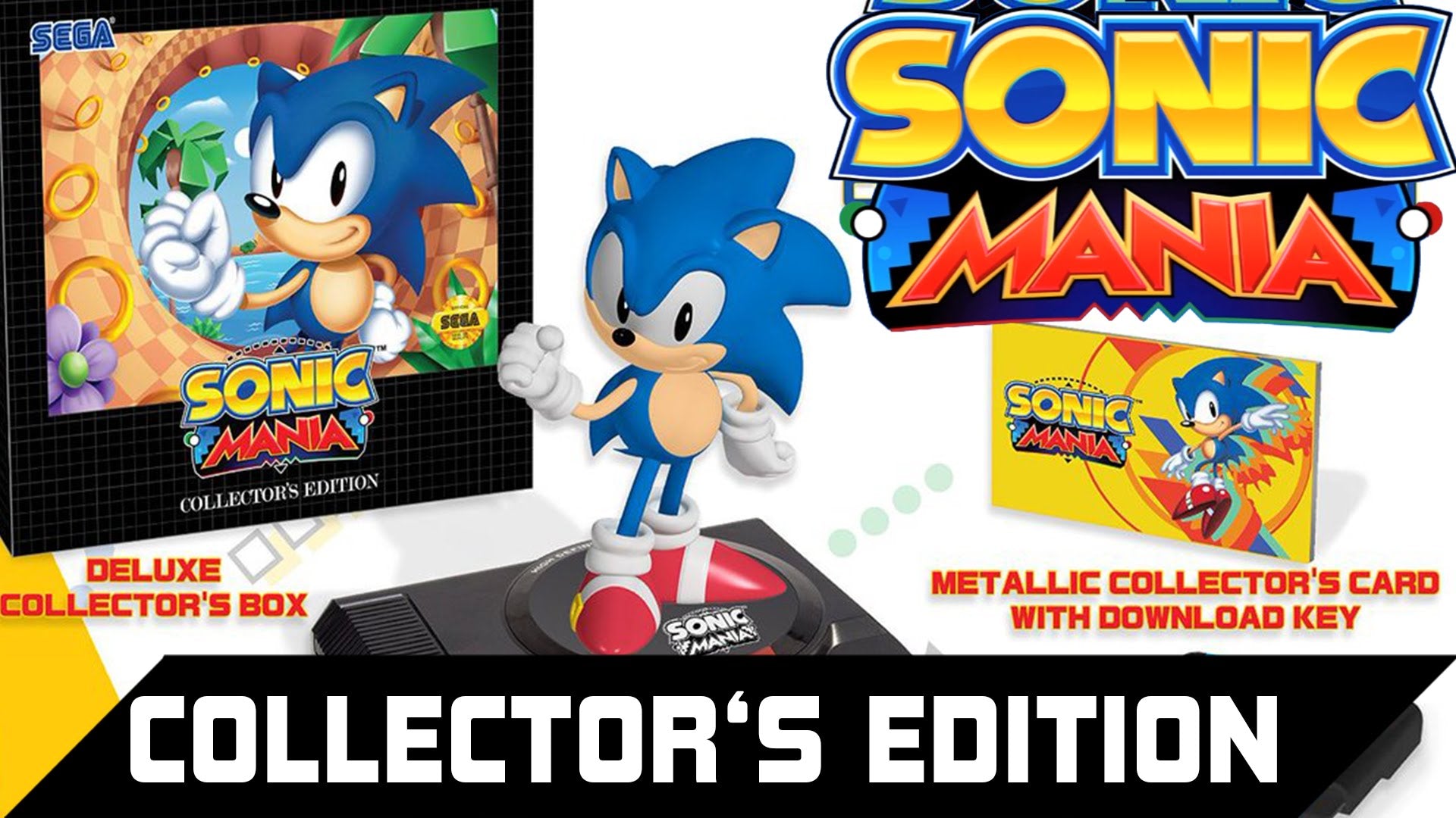  Sonic Mania: Collector's Edition - PlayStation 4 : Video Games