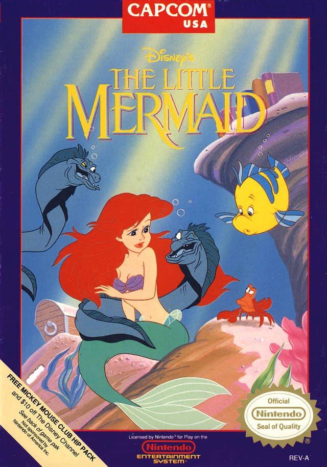 J2Games.com | Little Mermaid (Nintendo NES) (Pre-Played - Game Only).