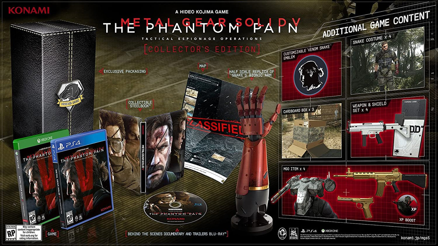 Metal Gear Solid V: The Phantom Pain Edición de coleccionista (Playstation 4)