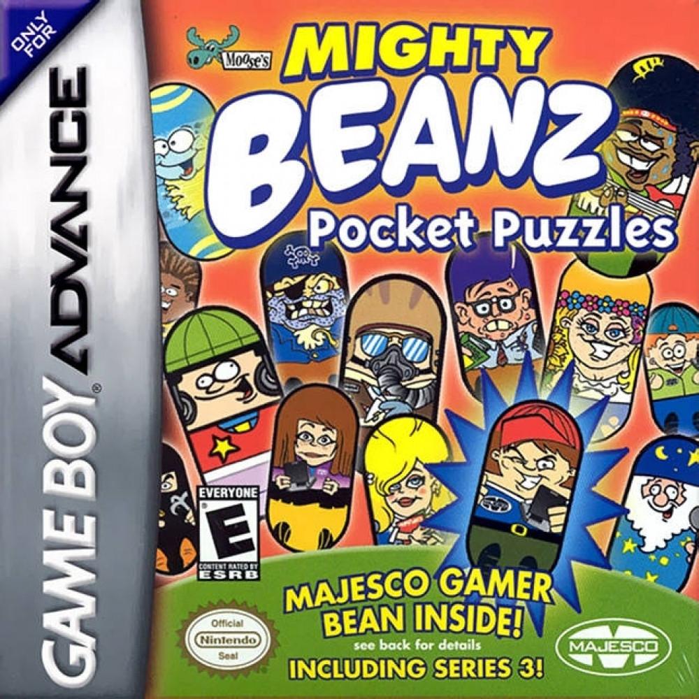 J2Games.com | Mighty Beanz Pocket Puzzles (Gameboy Advance) (Pre-Played - Complete - Good Condition).