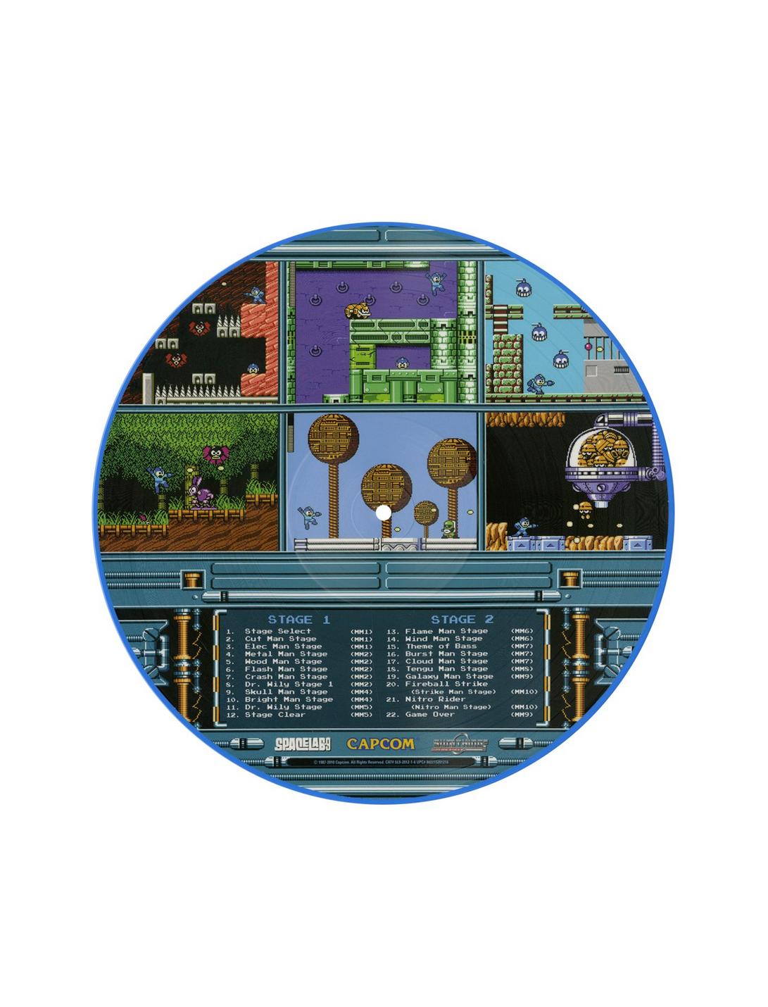 Megaman 1-10 Banda sonora de disco de vinilo (exclusivo de Hot Topic) (Juguetes)