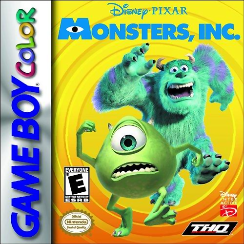 J2Games.com | Monsters Inc (Gameboy Color) (Pre-Played - Game Only).