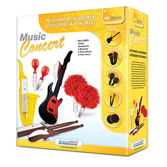 Wii Music + Accesorios para conciertos musicales (Wii)