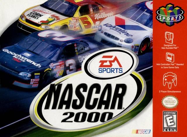 J2Games.com | NASCAR 2000 (Nintendo 64) (Pre-Played - Game Only).