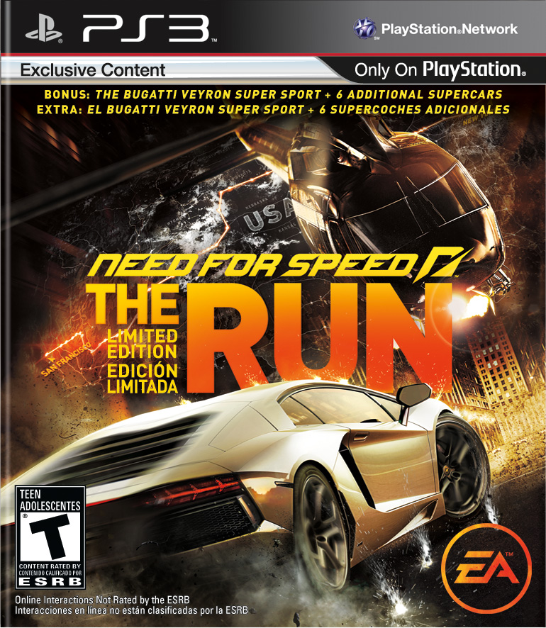 J2Games.com | Need For Speed: The Run (Playstation 3) (Complete - Very Good).