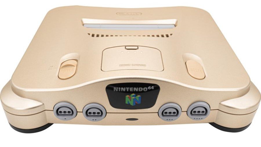 Sistema Nintendo 64 dorado (Nintendo 64)
