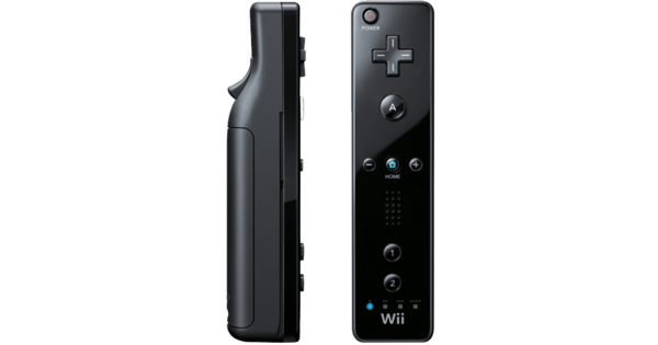 J2Games.com | Black Wii Remote Controller (Wii) (Pre-Played - Game Only).