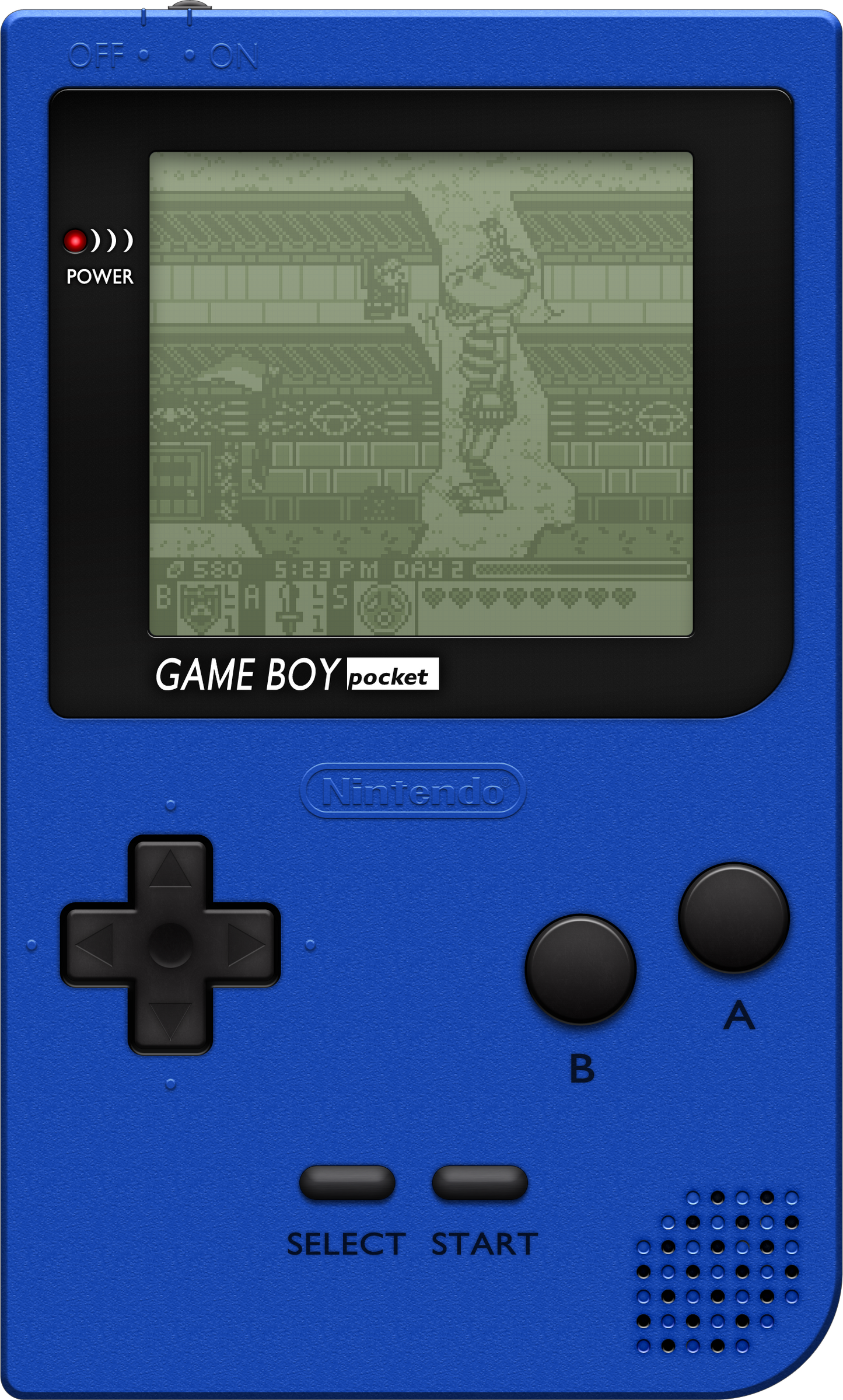 J2Games.com | Blue Game Boy Pocket (Gameboy Color) (Pre-Played - Game Only).