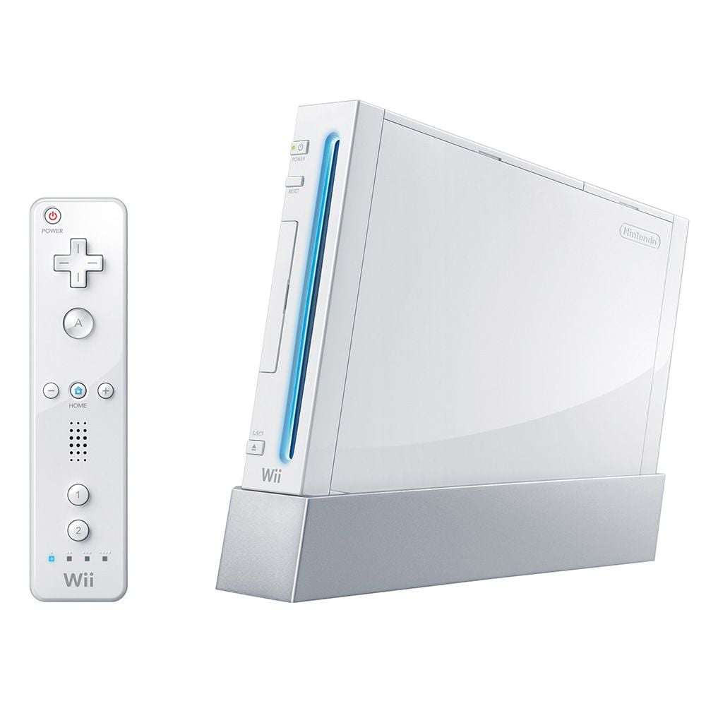  Nintendo Wii Console, White (Renewed) : Video Games