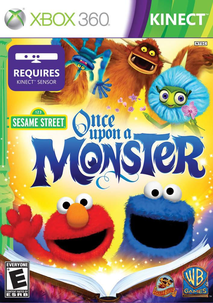 J2Games.com | Sesame Street: Once Upon a Monster (Xbox 360) (Pre-Played - CIB - Very Good).