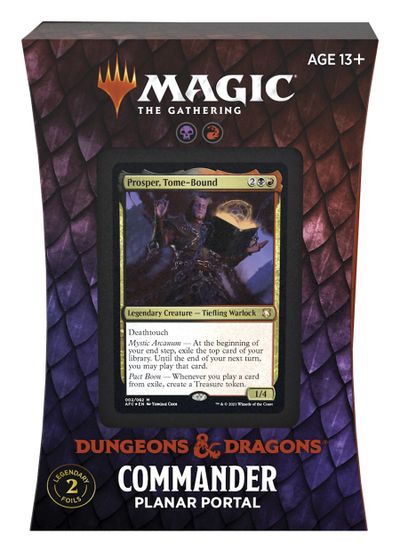 Magic The Gathering: Adventures in the Forgotten Realms Planer Portal Commander Deck (MTG)