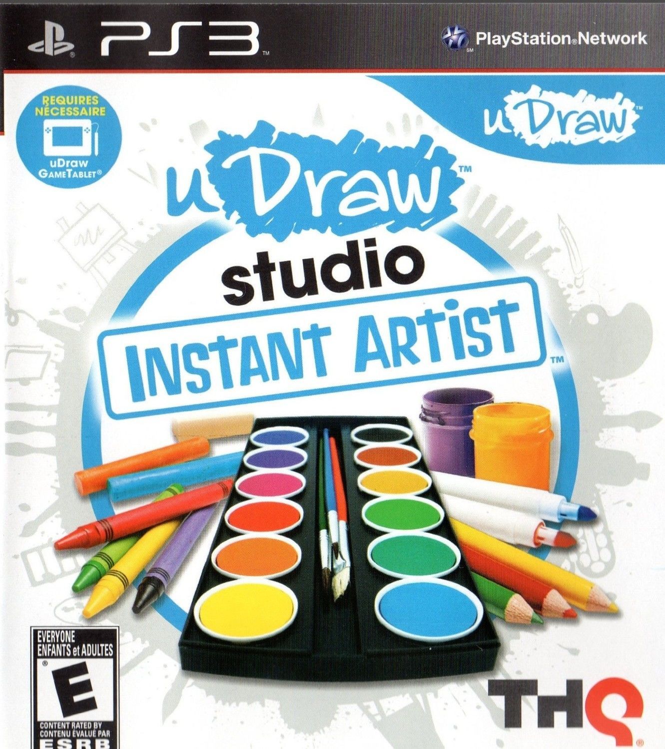 J2Games.com | Udraw Studio Instant Artist (game only) (Playstation 3) (Pre-Played - Game Only).