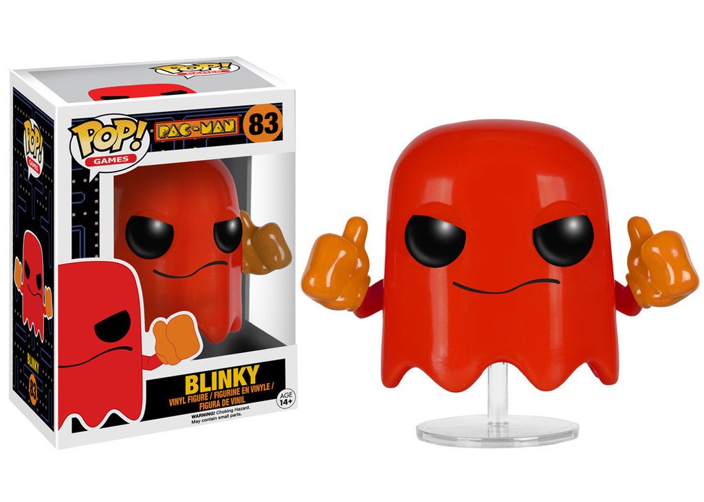 J2Games.com | POP! Games 83: Pac-Man - Blinky (Pop) (Brand New).