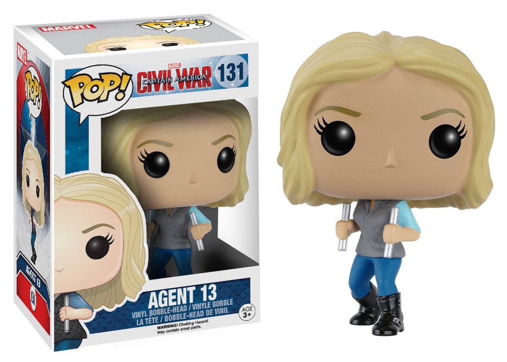 J2Games.com | POP! Marvel 131: Captain America Civil War Agent 13 (Toys) (Brand New).