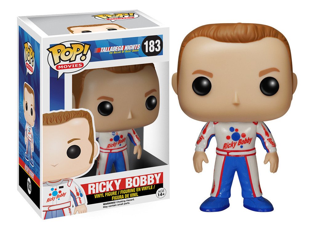 J2Games.com | POP! #183 Talladega Nights Ricky Bobby (Brand New).