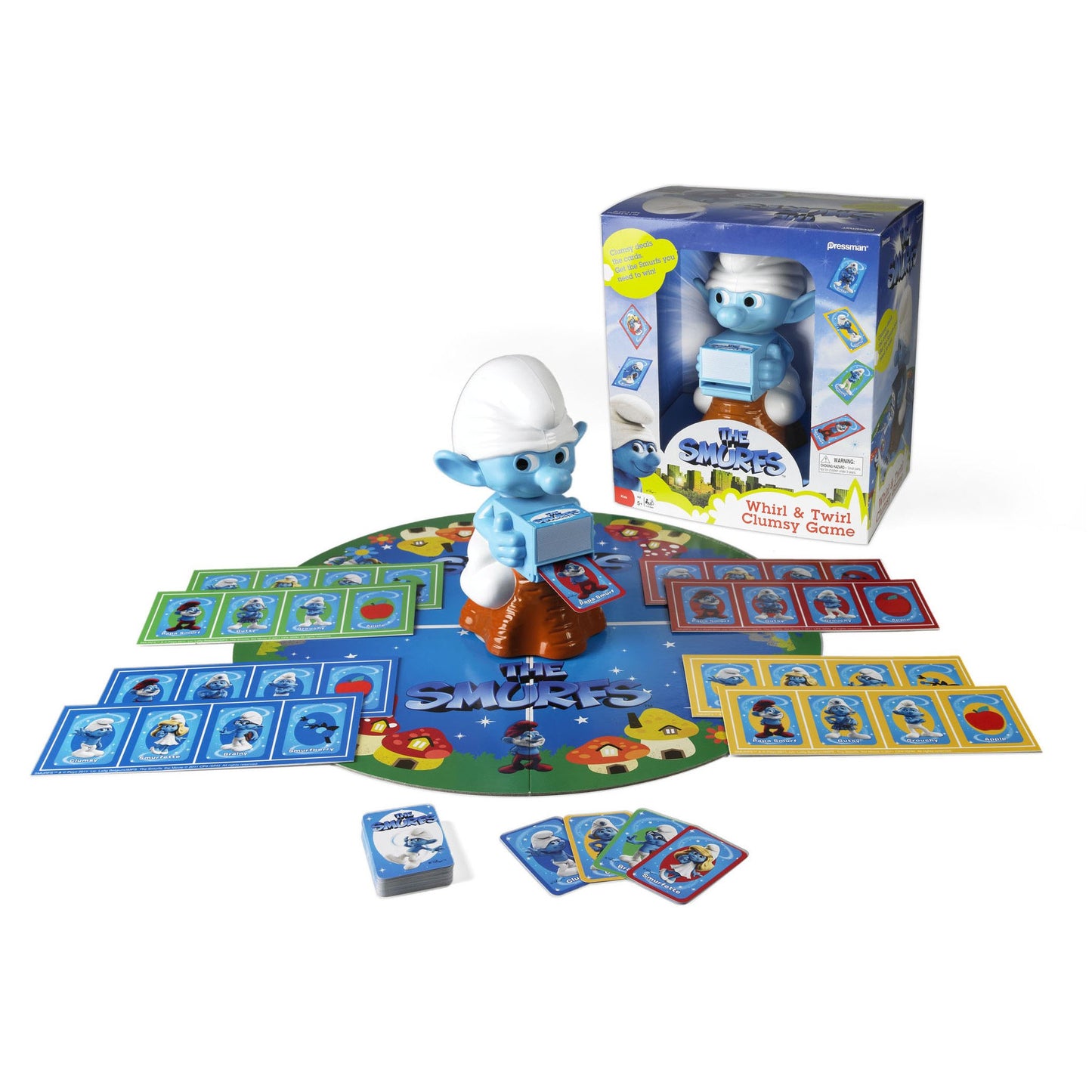 J2Games.com | Smurfs Whirl and Twirl (Pressman) (Brand New).