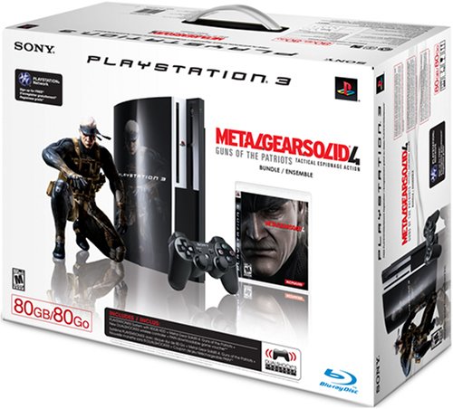 Sistema Playstation 3 80GB Metal Gear Solid Paquete de 4 (Playstation 3)