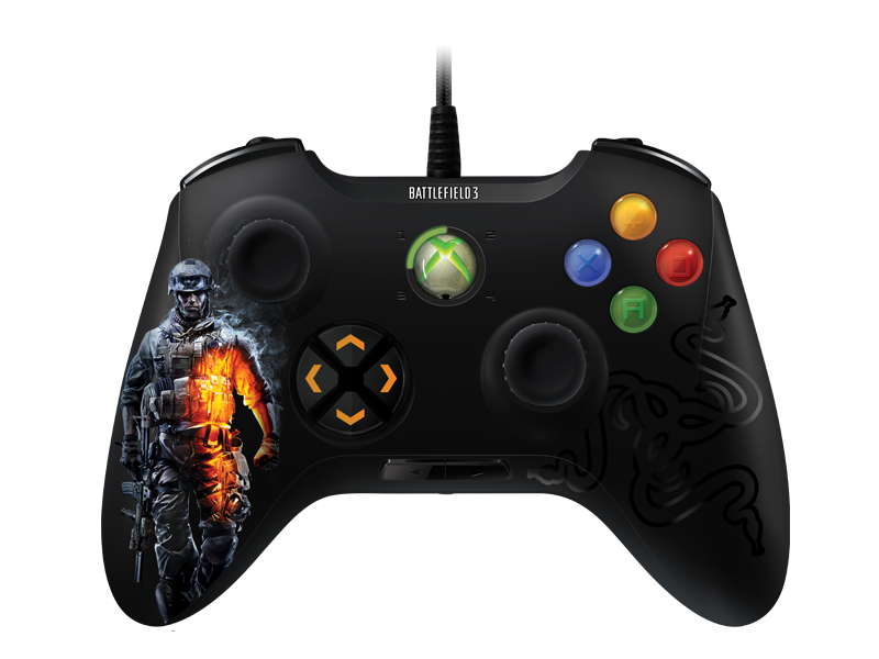 Razer Battlefield 3 Onza Tournament Edition Controller Plus Game Bundle (Xbox 360)
